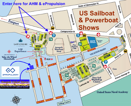 Annapolis Hybrid Marine boat show location